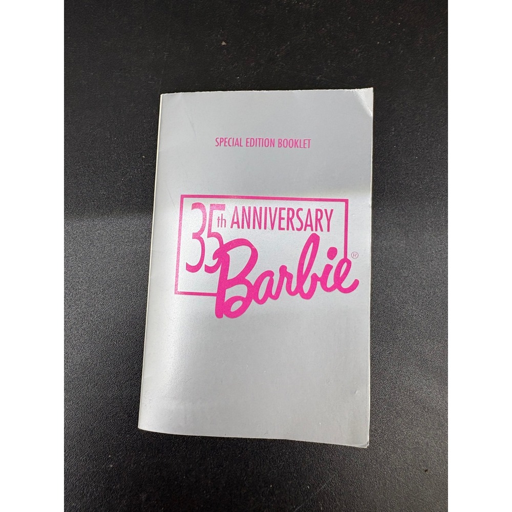 Mattel 1993 35th Anniversary Barbie Special Edition Booklet Family Tree Trivia
